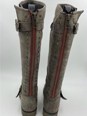 Steve Madden Cactus studded knee high boots